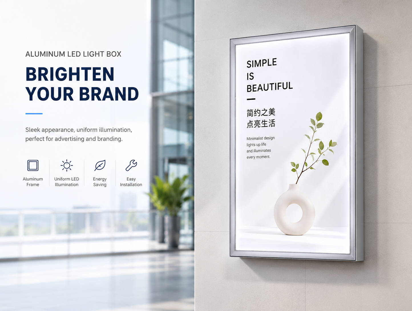Applications of Aluminum Profiles in LED Light Boxes